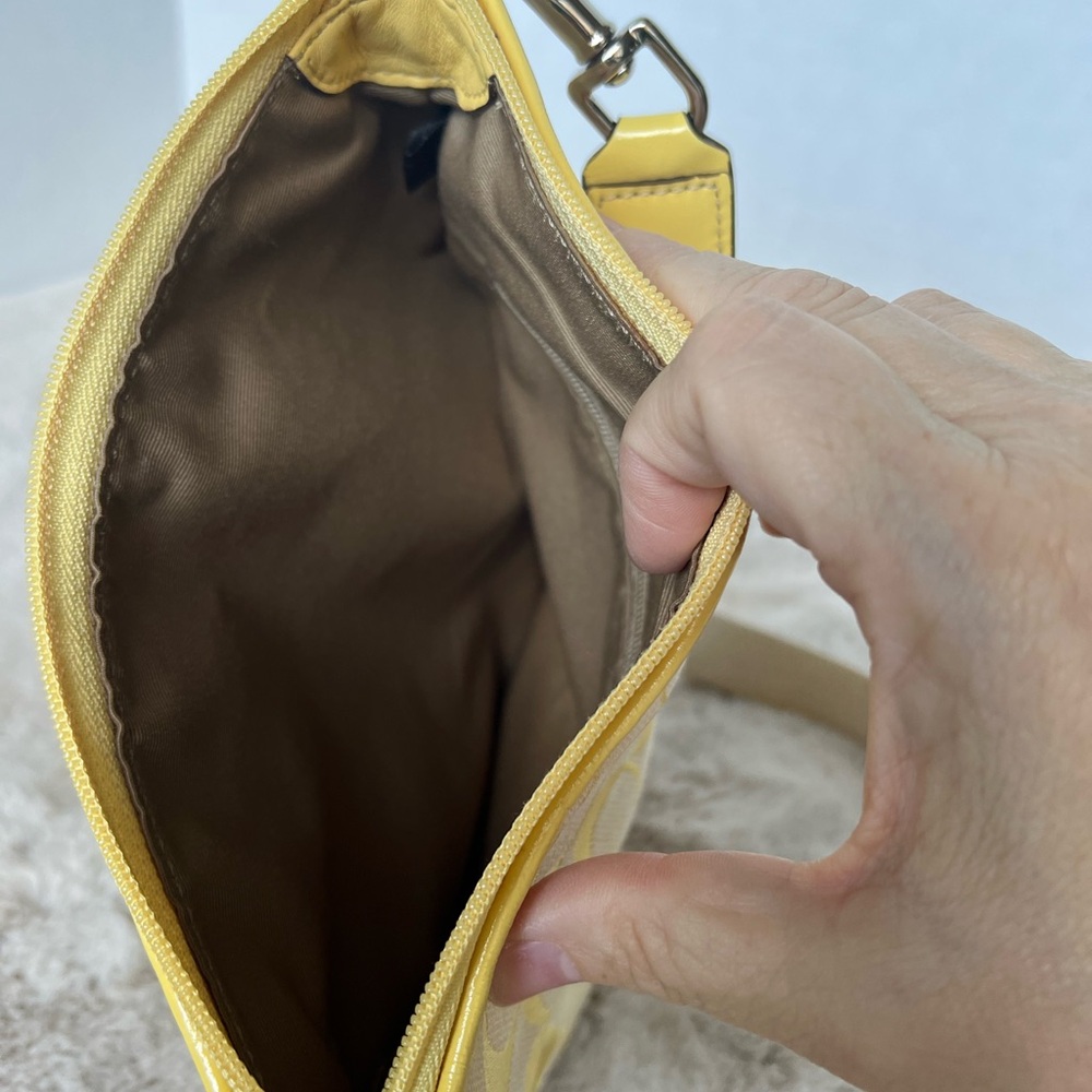 Coach Yellow Crossbody Bag - Picture 3 of 12